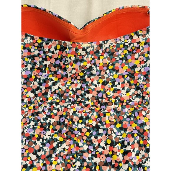 Anne Cole Confetti Me Bandeau One Piece Swimsuit Sz 12 New - Picture 11 of 11